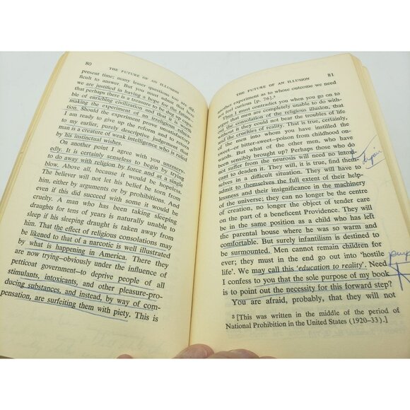 The Future Of An Illusion By Sigmund Freud Paperback 1964 - Picture 6 of 8